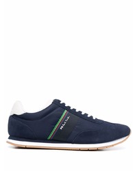 Chaussures de sport bleu marine et blanc PS Paul Smith