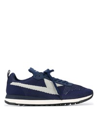 Chaussures de sport bleu marine et blanc PS Paul Smith