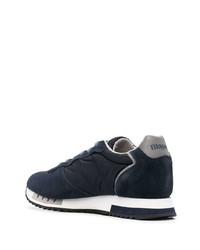 Chaussures de sport bleu marine et blanc Blauer