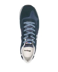 Chaussures de sport bleu marine et blanc Blauer