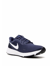 Chaussures de sport bleu marine et blanc Nike