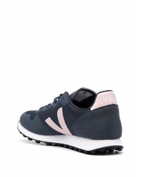 Chaussures de sport bleu marine et blanc Veja