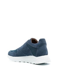 Chaussures de sport bleu marine et blanc Billionaire