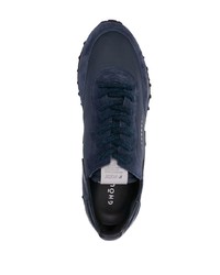 Chaussures de sport bleu marine et blanc Ghoud