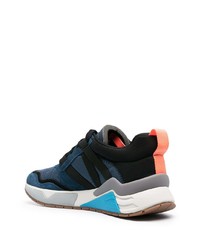 Chaussures de sport bleu marine et blanc Diesel