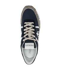 Chaussures de sport bleu marine et blanc Premiata