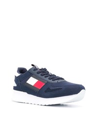 Chaussures de sport bleu marine et blanc Tommy Jeans