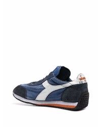 Chaussures de sport bleu marine et blanc Diadora