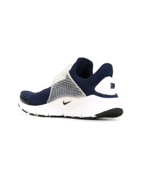 Chaussures de sport bleu marine et blanc Nike