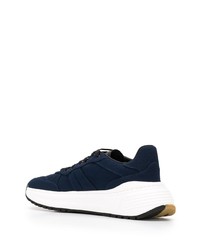 Chaussures de sport bleu marine et blanc Bottega Veneta