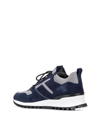 Chaussures de sport bleu marine et blanc Tod's