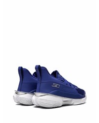 Chaussures de sport bleu marine et blanc Under Armour