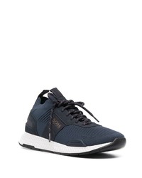 Chaussures de sport bleu marine et blanc BOSS