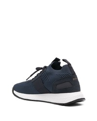 Chaussures de sport bleu marine et blanc BOSS