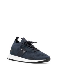 Chaussures de sport bleu marine et blanc BOSS