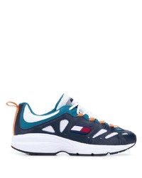 Chaussures de sport bleu marine et blanc Tommy Jeans