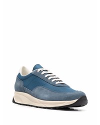 Chaussures de sport bleu marine et blanc Common Projects