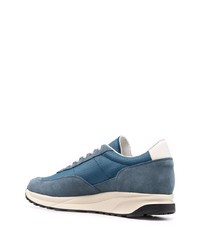 Chaussures de sport bleu marine et blanc Common Projects