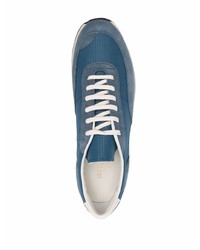 Chaussures de sport bleu marine et blanc Common Projects