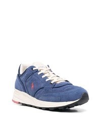 Chaussures de sport bleu marine et blanc Polo Ralph Lauren