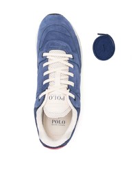 Chaussures de sport bleu marine et blanc Polo Ralph Lauren