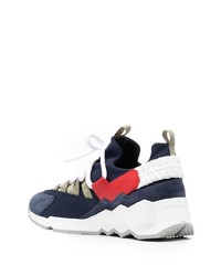 Chaussures de sport bleu marine et blanc Pierre Hardy