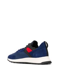 Chaussures de sport bleu marine et blanc Philippe Model Paris