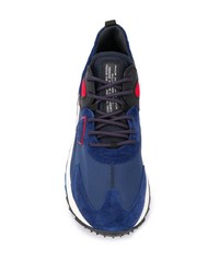 Chaussures de sport bleu marine et blanc Philippe Model Paris