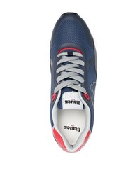 Chaussures de sport bleu marine et blanc Blauer