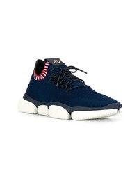 Chaussures de sport bleu marine Moncler