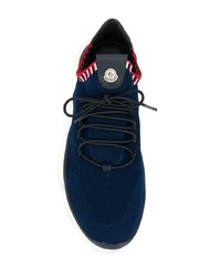 Chaussures de sport bleu marine Moncler