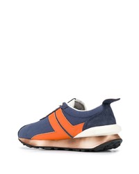 Chaussures de sport bleu marine Lanvin