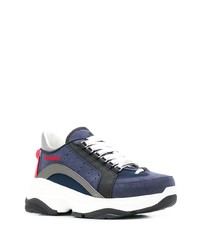 Chaussures de sport bleu marine DSQUARED2