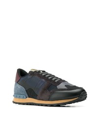 Chaussures de sport bleu marine Valentino Garavani