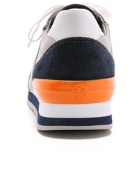 Chaussures de sport bleu marine Tory Burch