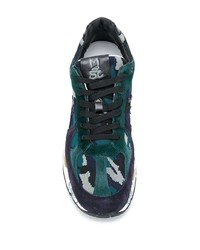 Chaussures de sport bleu marine Premiata