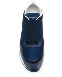 Chaussures de sport bleu marine Givenchy