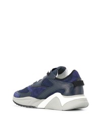 Chaussures de sport bleu marine Philippe Model Paris