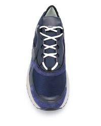 Chaussures de sport bleu marine Philippe Model Paris