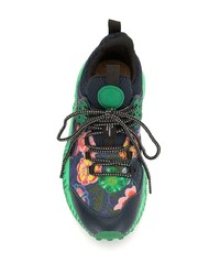 Chaussures de sport bleu marine Walter Van Beirendonck