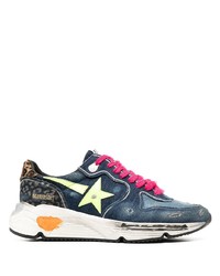 Chaussures de sport bleu marine Golden Goose