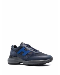 Chaussures de sport bleu marine Hogan