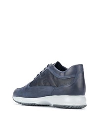 Chaussures de sport bleu marine Hogan