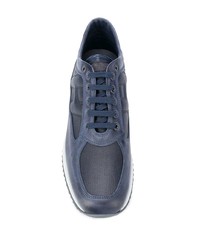 Chaussures de sport bleu marine Hogan