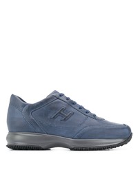 Chaussures de sport bleu marine Hogan