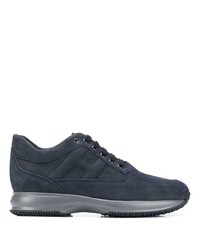 Chaussures de sport bleu marine Hogan