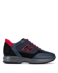 Chaussures de sport bleu marine Hogan