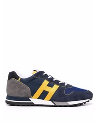 Chaussures de sport bleu marine Hogan