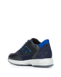 Chaussures de sport bleu marine Hogan