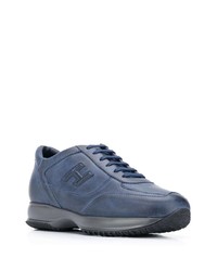 Chaussures de sport bleu marine Hogan